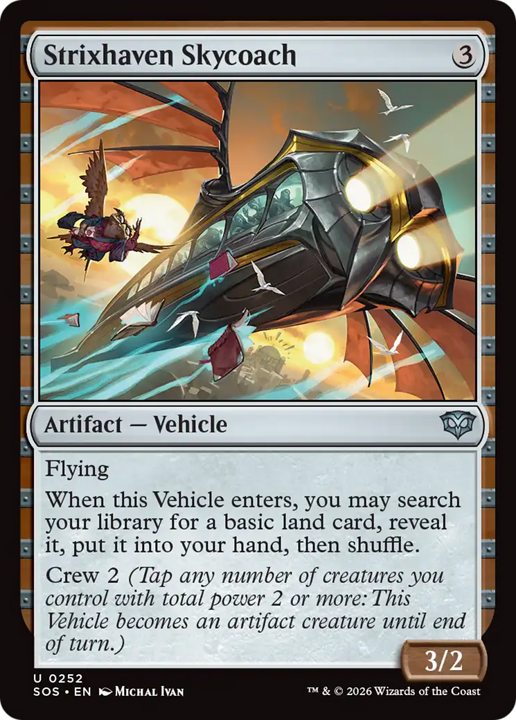 Strixhaven Skycoach [Secrets of Strixhaven] | I Want That Stuff Brandon