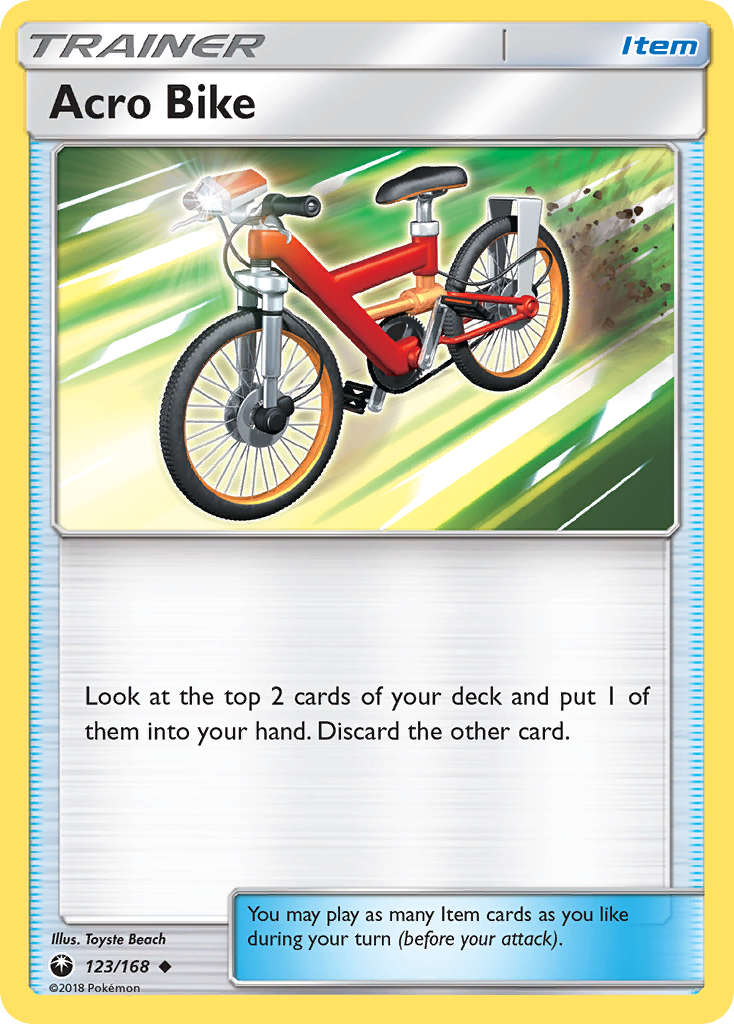 Acro Bike (123/168) [Sun & Moon: Celestial Storm] | I Want That Stuff Brandon