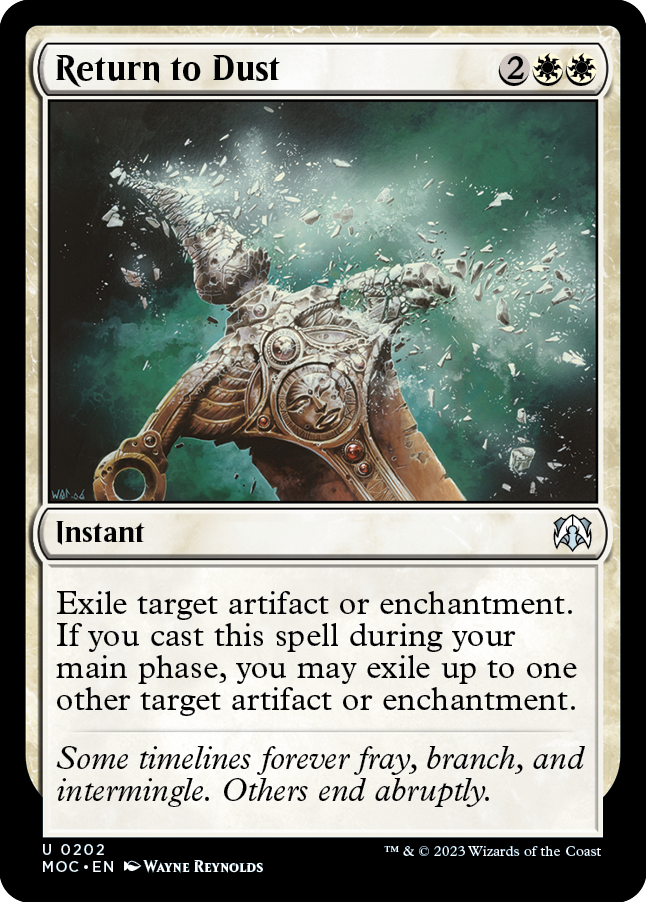 Return to Dust [March of the Machine Commander] | I Want That Stuff Brandon