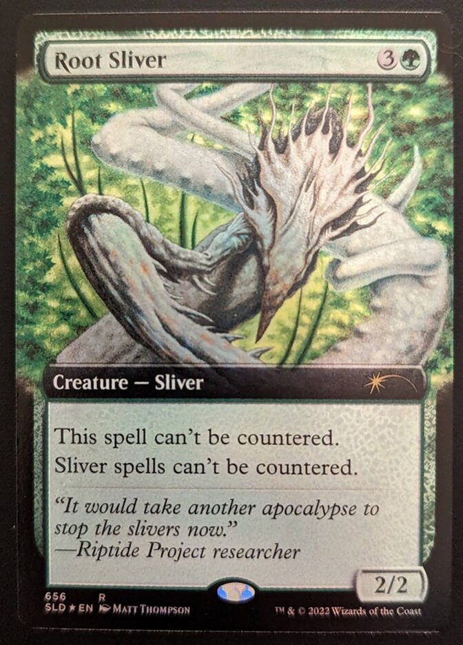 Root Sliver (Extended Art) [Secret Lair Drop Promos] | I Want That Stuff Brandon