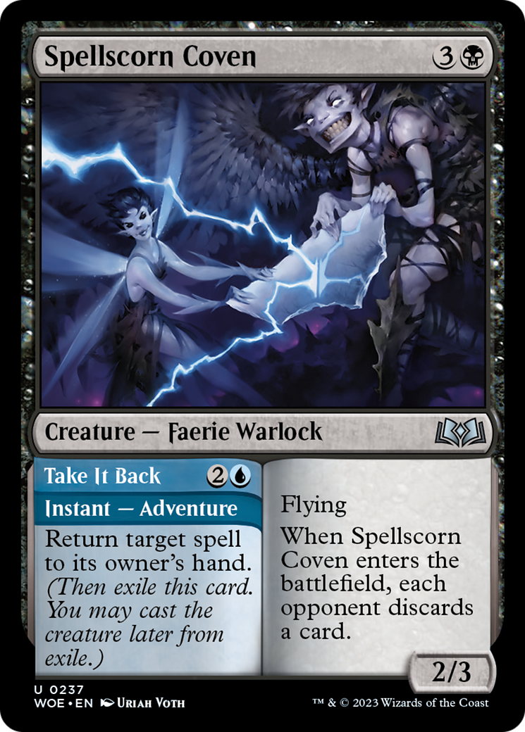 Spellscorn Coven // Take It Back [Wilds of Eldraine] | I Want That Stuff Brandon