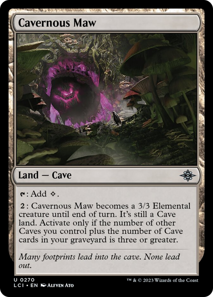 Cavernous Maw [The Lost Caverns of Ixalan] | I Want That Stuff Brandon