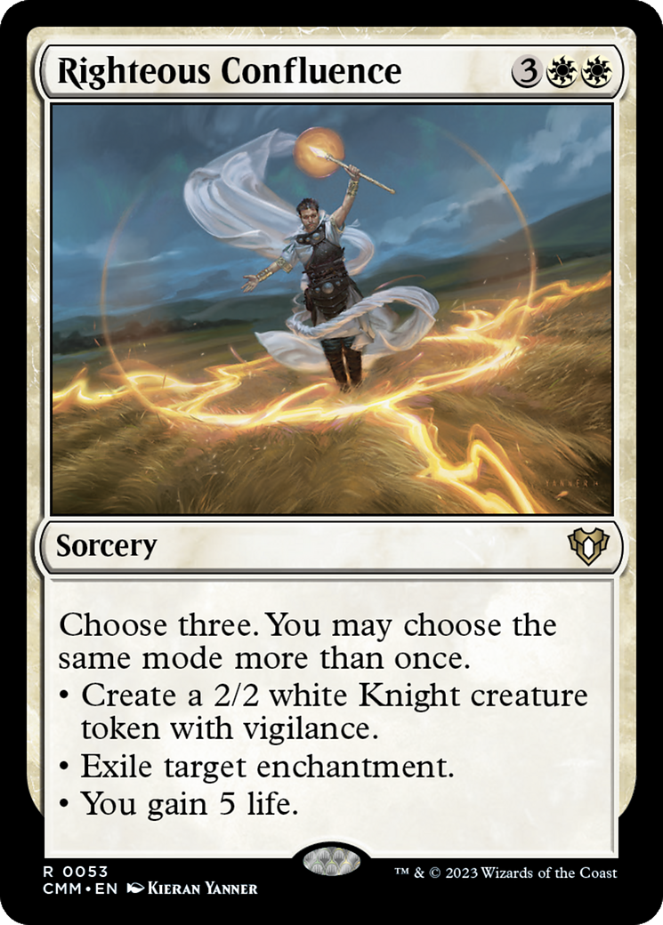 Righteous Confluence [Commander Masters] | I Want That Stuff Brandon