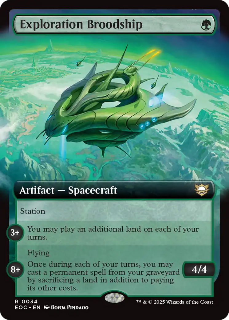 Exploration Broodship (Extended Art) [Edge of Eternities Commander] | I Want That Stuff Brandon