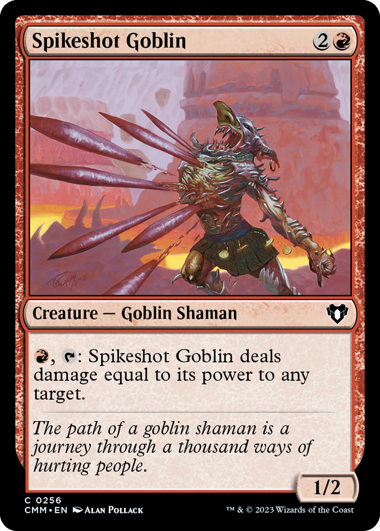 Spikeshot Goblin [Commander Masters] | I Want That Stuff Brandon