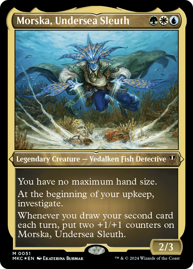 Morska, Undersea Sleuth (Display Commander) [Murders at Karlov Manor Commander] | I Want That Stuff Brandon