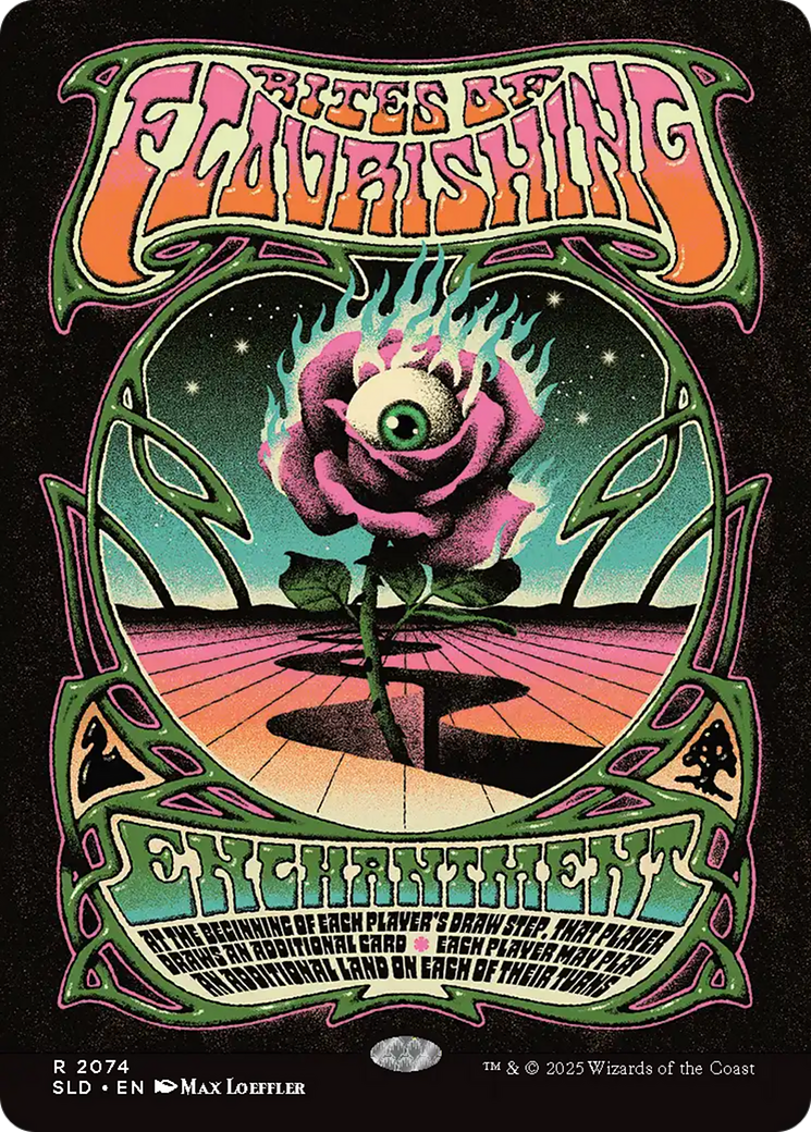 Rites of Flourishing (2074) (Rainbow Foil) [Secret Lair Drop Series] | I Want That Stuff Brandon
