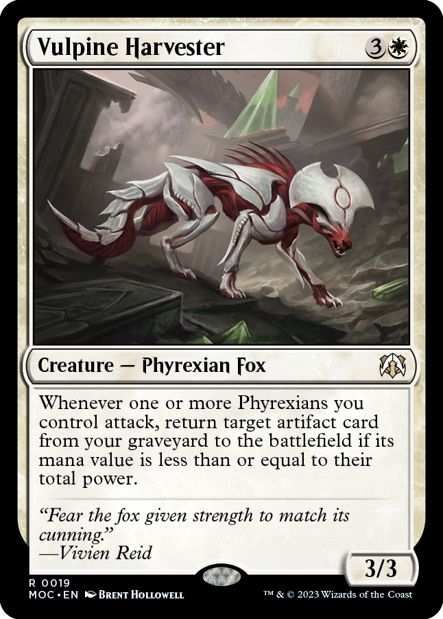 Vulpine Harvester [March of the Machine Commander] | I Want That Stuff Brandon