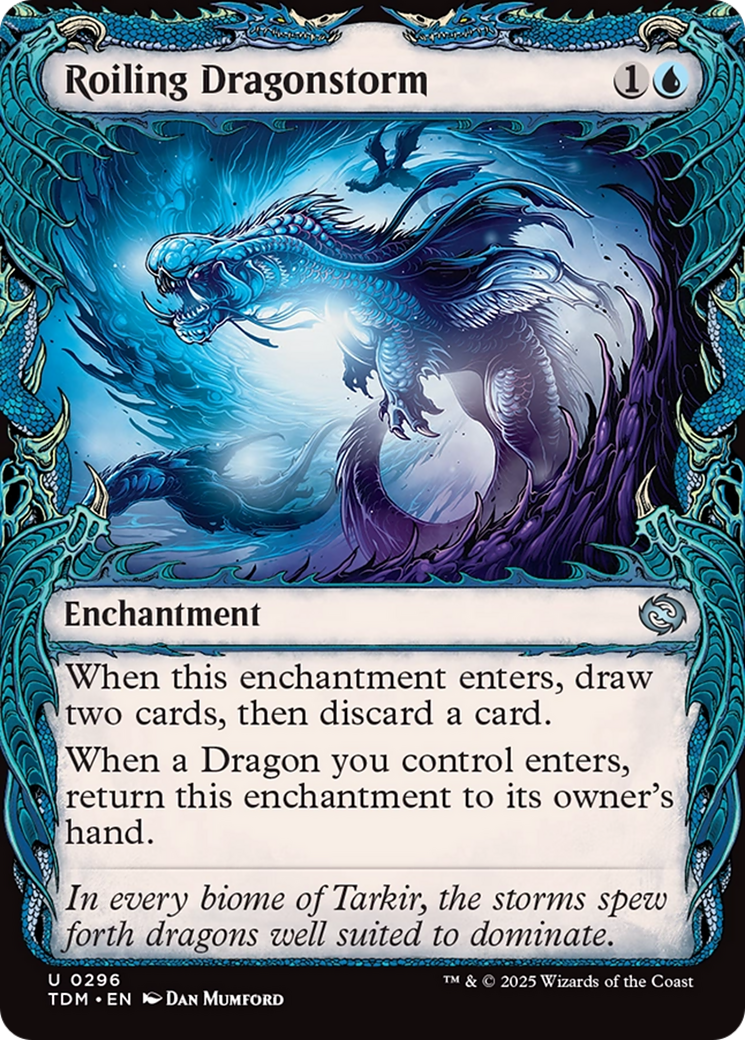 Roiling Dragonstorm (Showcase) [Tarkir: Dragonstorm] | I Want That Stuff Brandon