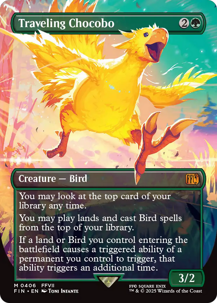 Traveling Chocobo (Borderless) [FINAL FANTASY] | I Want That Stuff Brandon