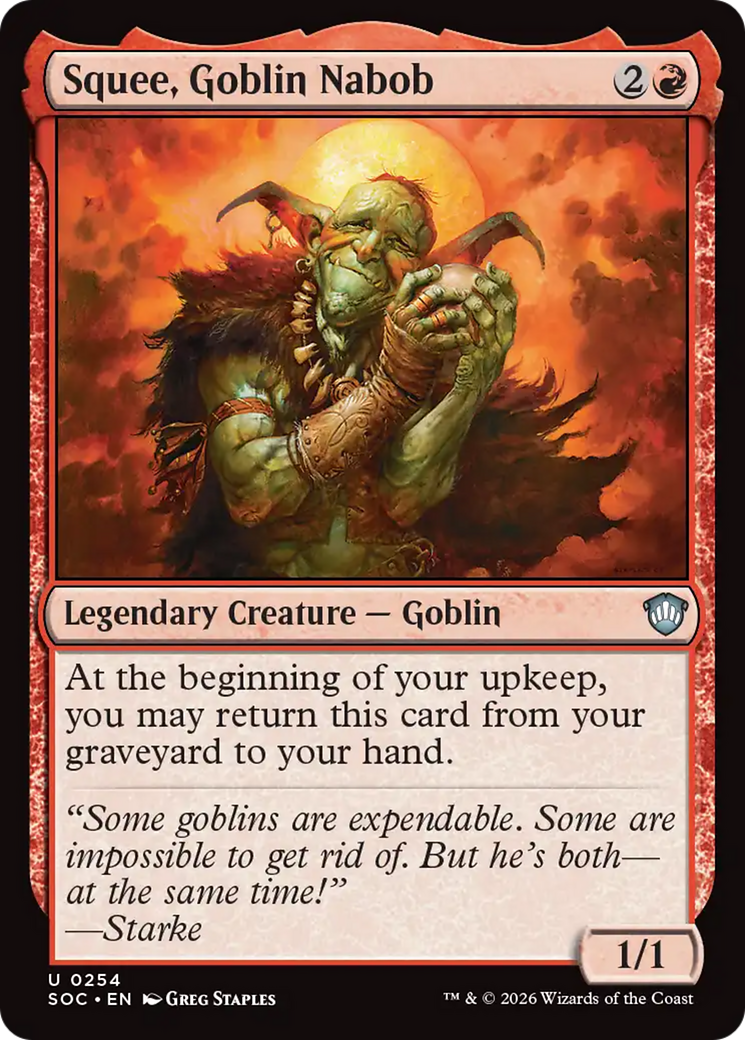 Squee, Goblin Nabob [Secrets of Strixhaven Commander] | I Want That Stuff Brandon