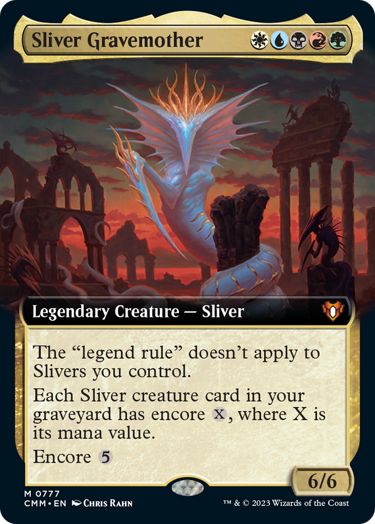 Sliver Gravemother (Extended Art) [Commander Masters] | I Want That Stuff Brandon