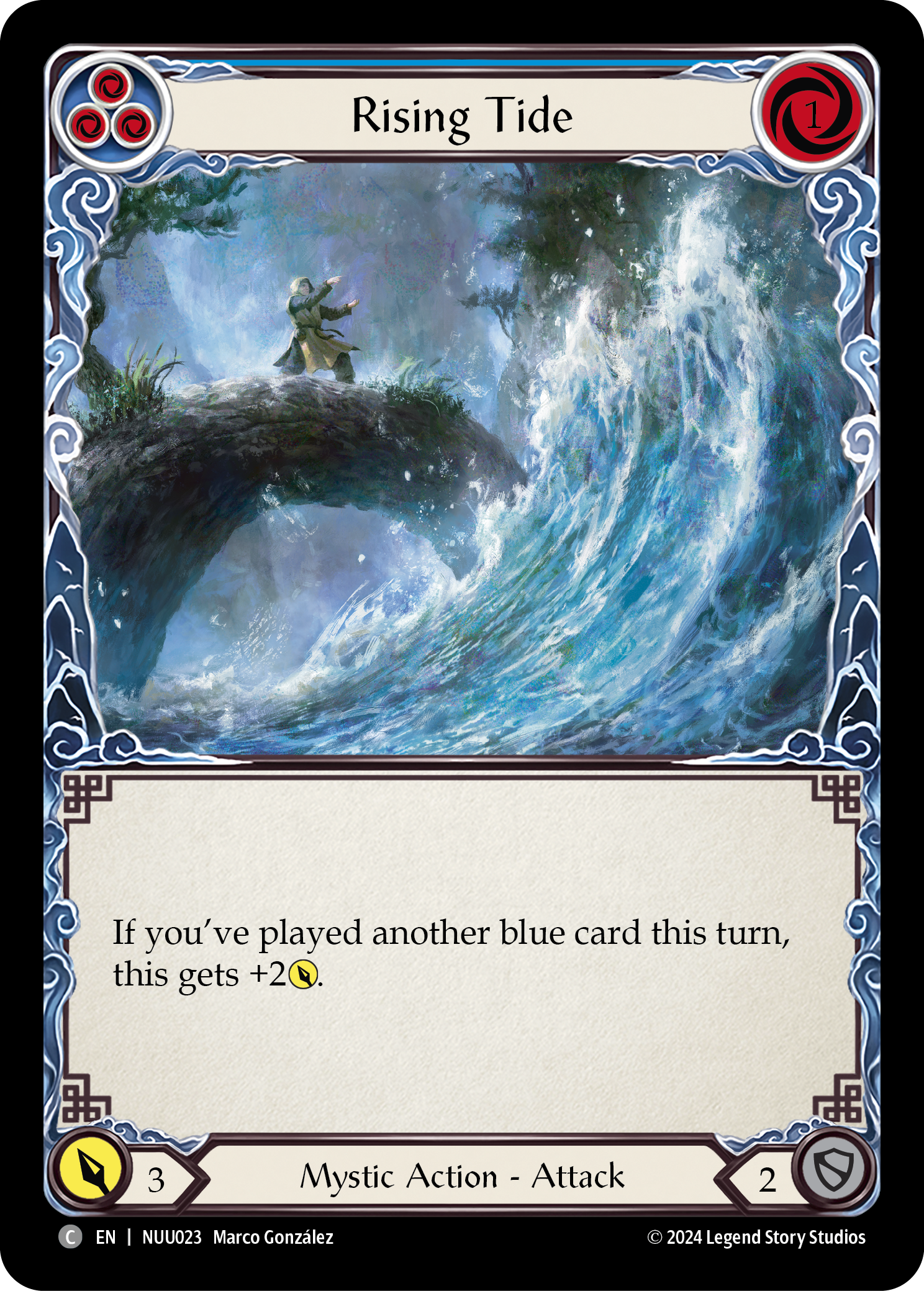 Rising Tide [NUU023] (Part the Mistveil Nuu Blitz Deck) | I Want That Stuff Brandon