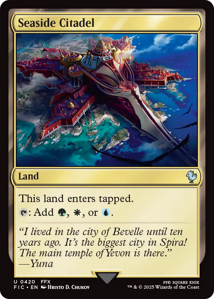 Seaside Citadel [FINAL FANTASY Commander] | I Want That Stuff Brandon