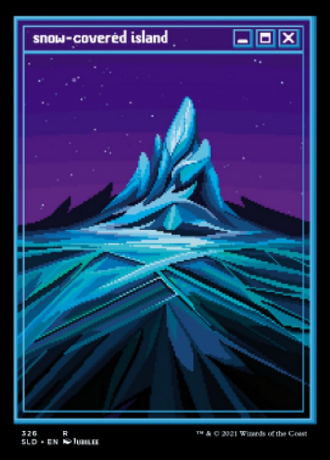 Snow-Covered Island (Foil Etched) [Secret Lair Drop Series] | I Want That Stuff Brandon