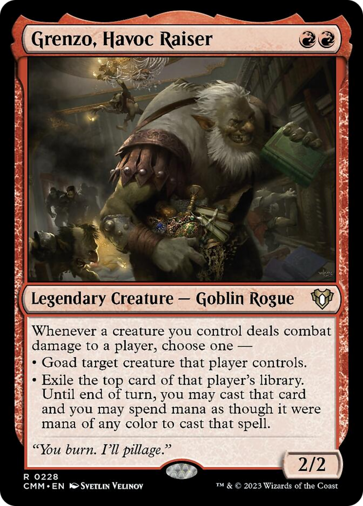 Grenzo, Havoc Raiser [Commander Masters] | I Want That Stuff Brandon