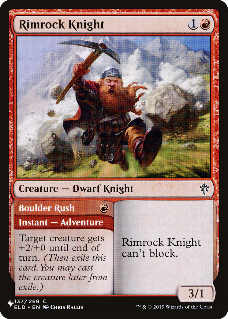 Rimrock Knight [The List] | I Want That Stuff Brandon