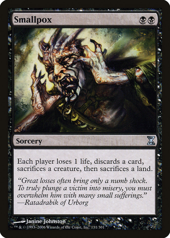 Smallpox [Time Spiral] | I Want That Stuff Brandon