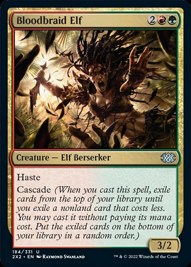 Bloodbraid Elf [Double Masters 2022] | I Want That Stuff Brandon