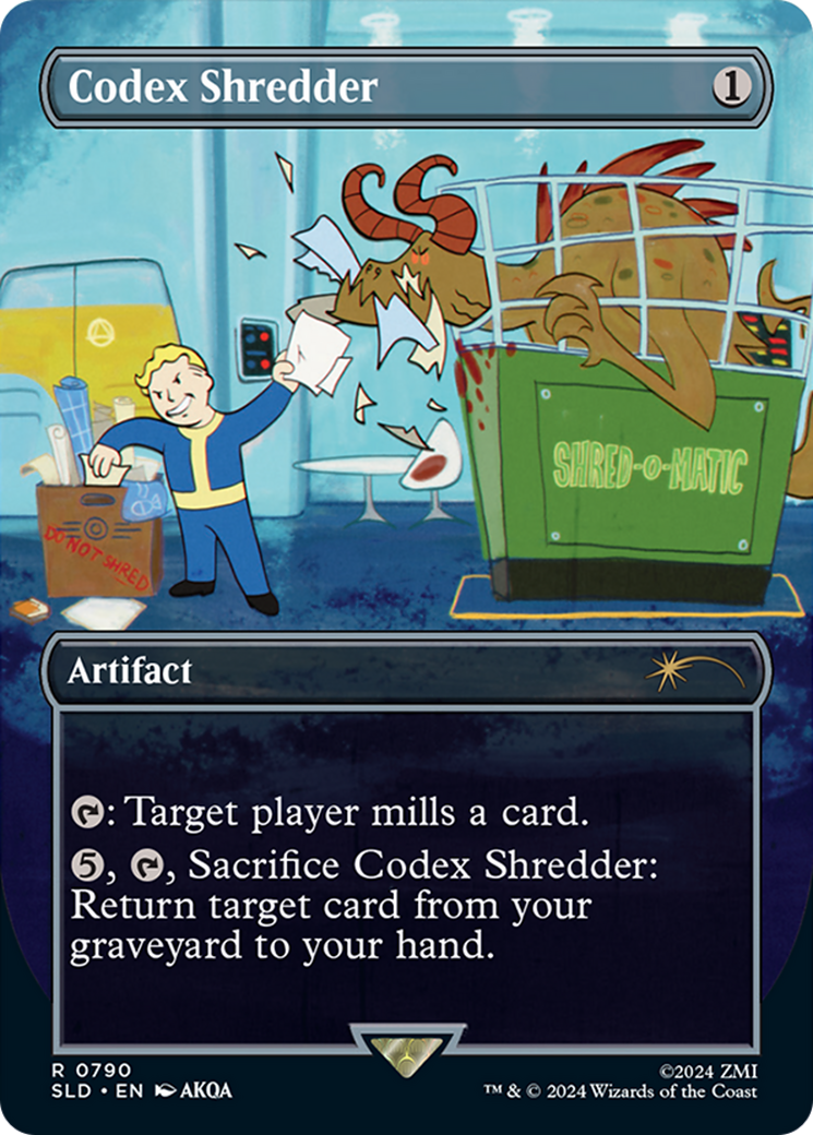 Codex Shredder [Secret Lair Drop Series] | I Want That Stuff Brandon