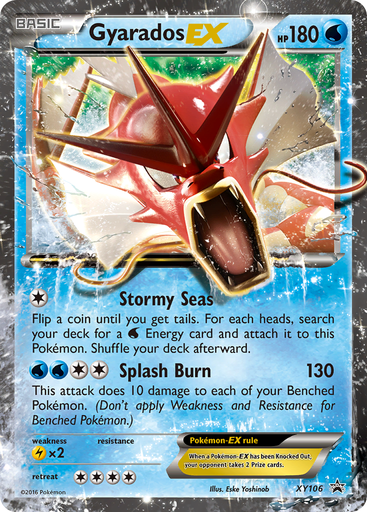 Gyarados EX (XY106) [XY: Black Star Promos] | I Want That Stuff Brandon