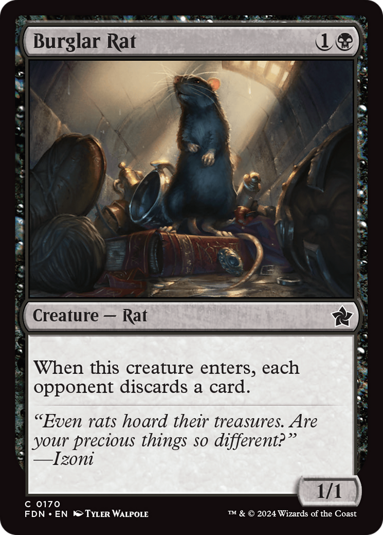 Burglar Rat [Foundations] | I Want That Stuff Brandon