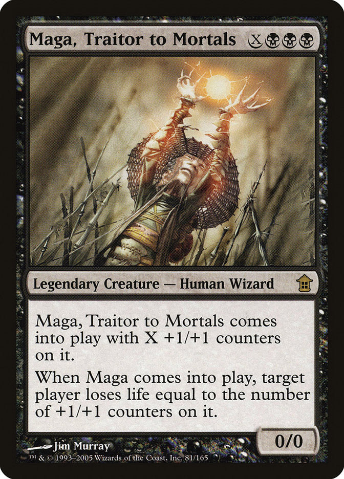 Maga, Traitor to Mortals [Saviors of Kamigawa] | I Want That Stuff Brandon