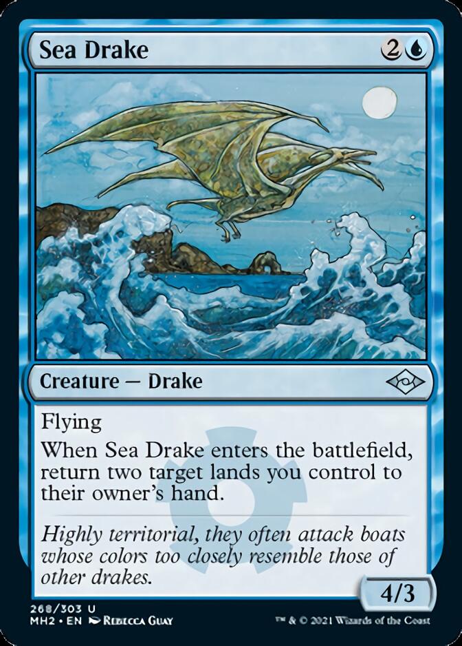 Sea Drake (Foil Etched) [Modern Horizons 2] | I Want That Stuff Brandon