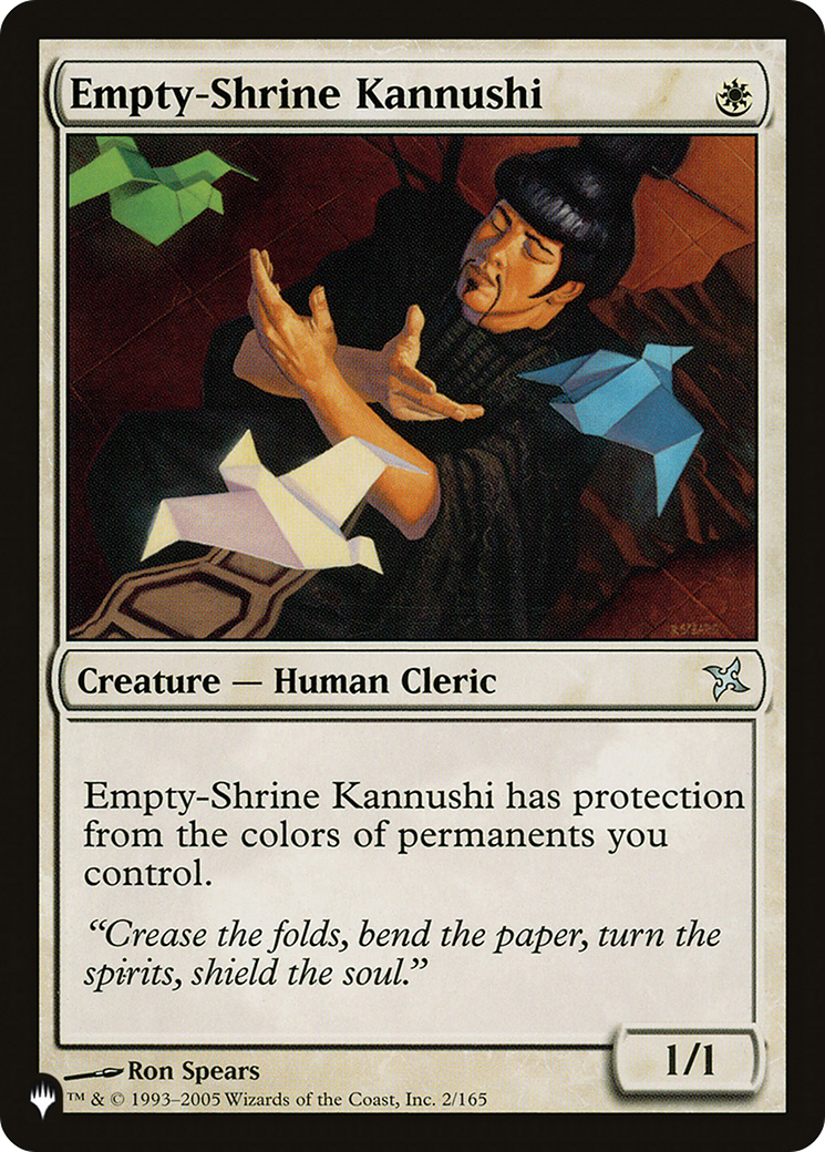 Empty-Shrine Kannushi [The List Reprints] | I Want That Stuff Brandon