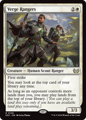 Verge Rangers [Duskmourn: House of Horror Commander] | I Want That Stuff Brandon