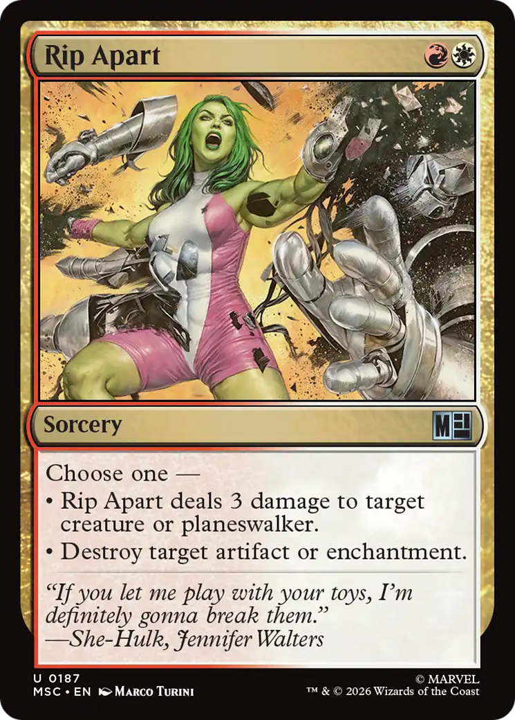 Rip Apart [Marvel Super Heroes Commander] | I Want That Stuff Brandon