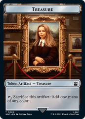 Warrior // Treasure (0028) Double-Sided Token [Doctor Who Tokens] | I Want That Stuff Brandon