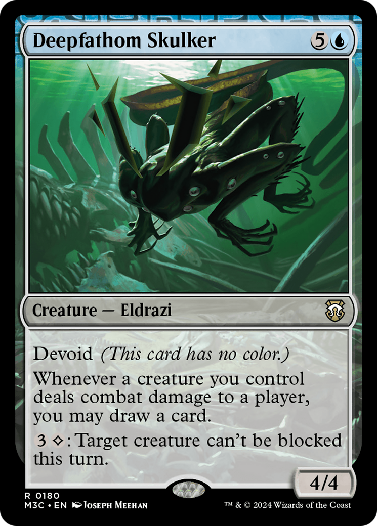 Deepfathom Skulker (Ripple Foil) [Modern Horizons 3 Commander] | I Want That Stuff Brandon