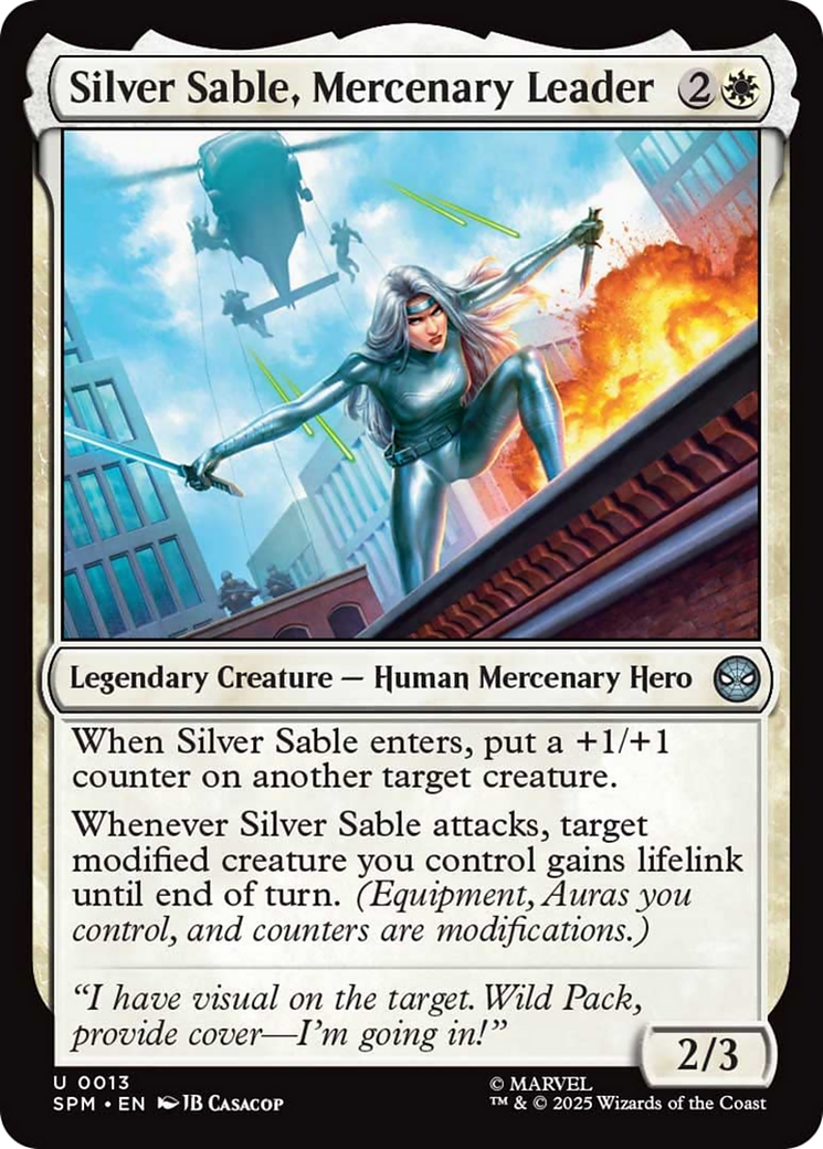Silver Sable, Mercenary Leader [Marvel's Spider-Man] | I Want That Stuff Brandon