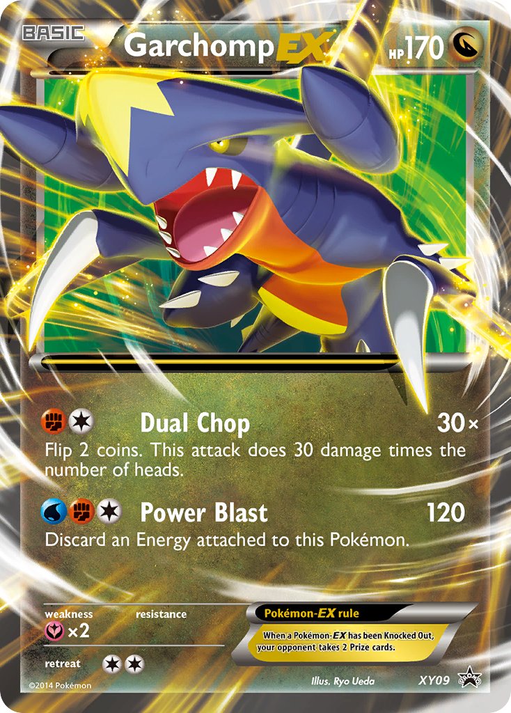 Garchomp EX (XY09) [XY: Black Star Promos] | I Want That Stuff Brandon