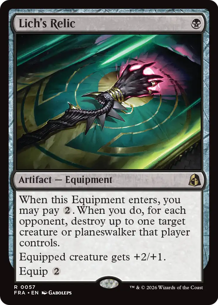 Lich's Relic [Reality Fracture] | I Want That Stuff Brandon