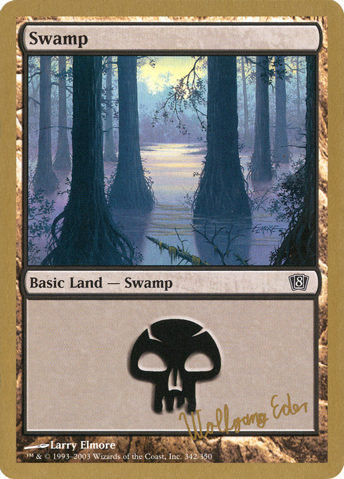 Swamp (344) (we342) [World Championship Decks 2003] | I Want That Stuff Brandon