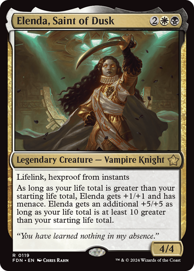 Elenda, Saint of Dusk [Foundations] | I Want That Stuff Brandon