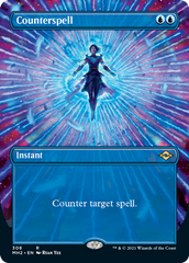 Counterspell (Borderless Alternate Art) [Modern Horizons 2] | I Want That Stuff Brandon