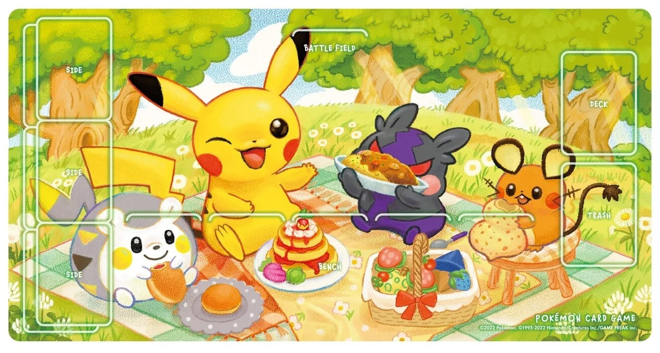 Playmat - Pikachu and Morpeko | I Want That Stuff Brandon