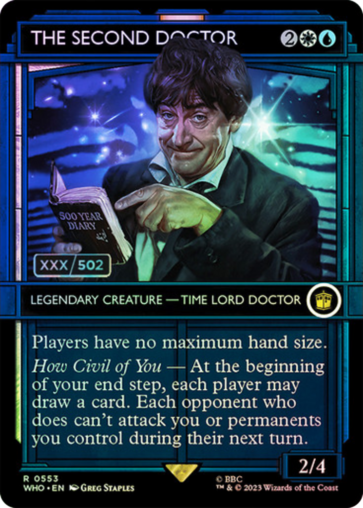 The Second Doctor (Serial Numbered) [Doctor Who] | I Want That Stuff Brandon