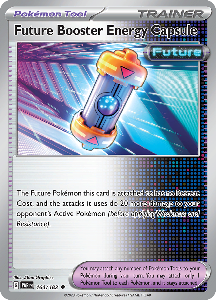 Future Booster Energy Capsule (164/182) [Scarlet & Violet: Paradox Rift] | I Want That Stuff Brandon