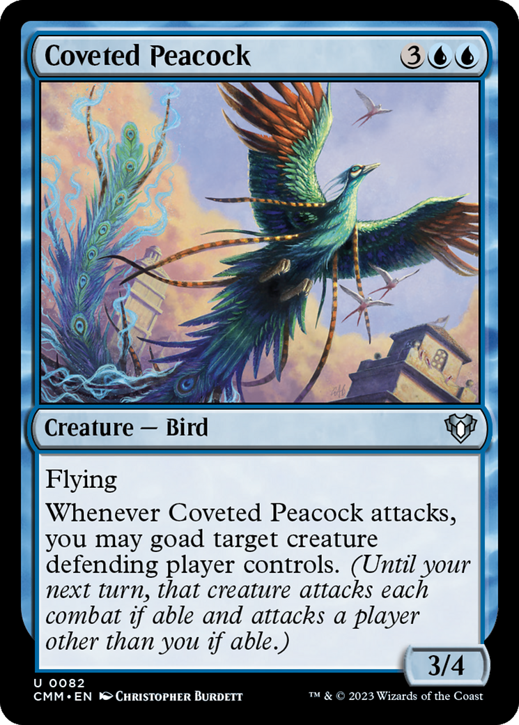 Coveted Peacock [Commander Masters] | I Want That Stuff Brandon