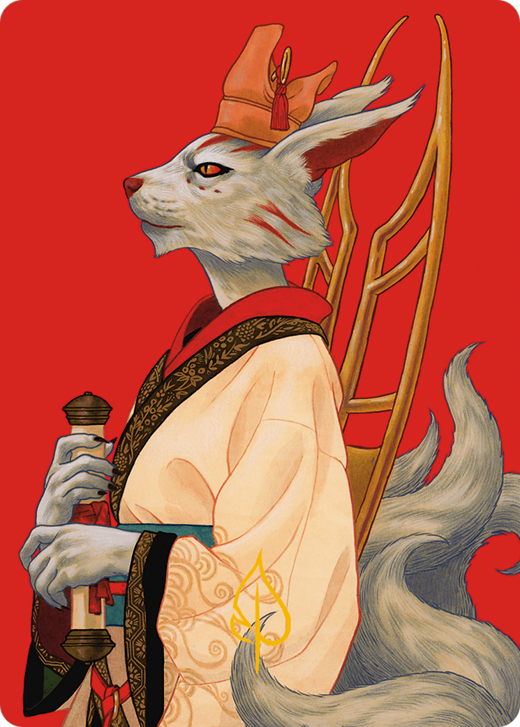 Pearl-Ear, Imperial Advisor Art Card (Gold-Stamped Signature) [Modern Horizons 3 Art Series] | I Want That Stuff Brandon