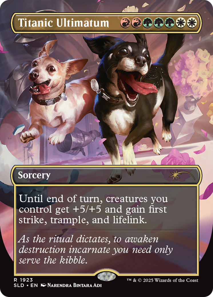 Titanic Ultimatum (1923) (Rainbow Foil) [Secret Lair Drop Series] | I Want That Stuff Brandon
