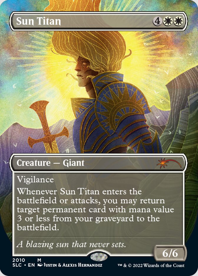 Sun Titan (Borderless) [Secret Lair Countdown Kit] | I Want That Stuff Brandon