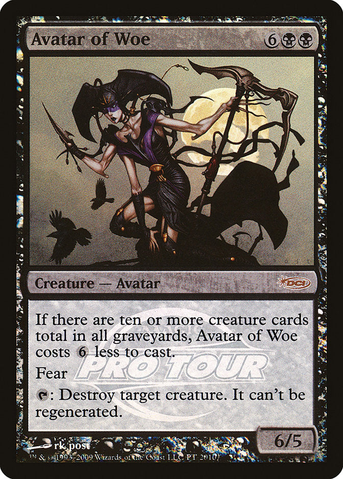 Avatar of Woe (Pro Tour) [Pro Tour Promos] | I Want That Stuff Brandon