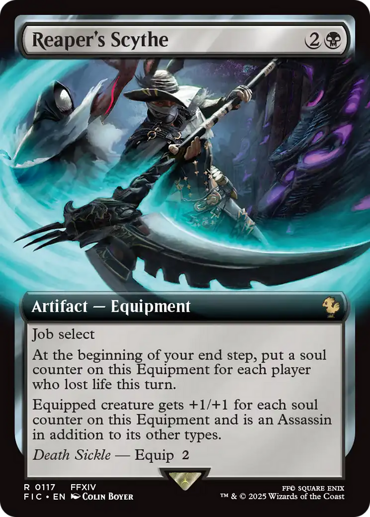 Reaper's Scythe (Extended Art) [FINAL FANTASY Commander] | I Want That Stuff Brandon