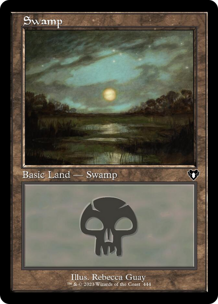 Swamp (444) (Retro) [Commander Masters] | I Want That Stuff Brandon