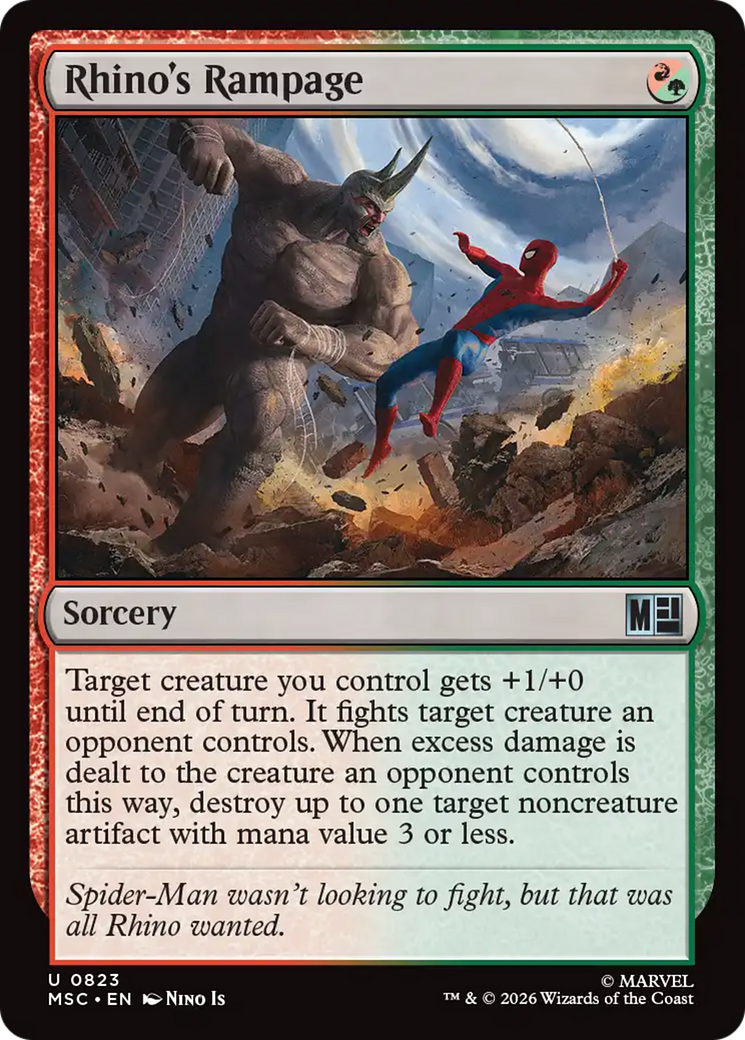 Rhino's Rampage [Marvel Super Heroes Commander] | I Want That Stuff Brandon